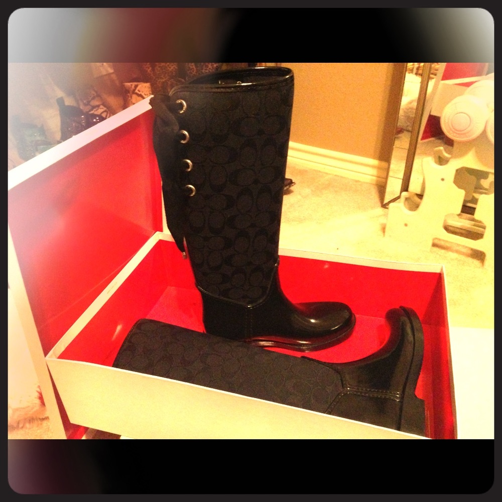 Coach Rain Boots